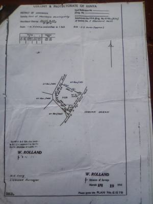 2 Beach Plots 2.3 Acre at Nyali Beach 480m;4 Acres Is Kshs. 780m, Nyali Mombasa, Nyali, Mombasa, Mixed-use Land for Sale