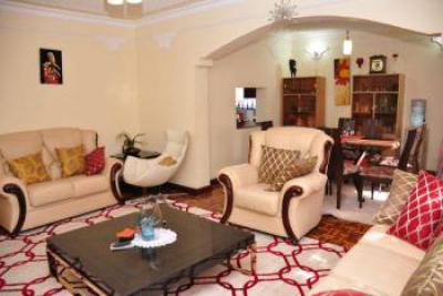3 Bedrooms Fully Furnished, Rhapta Road/westlands Estate., Westlands, Nairobi, Apartment for Rent
