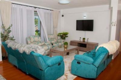 Furnished 3bdrm Apartment in Lavington, Riara Road, Lavington, Nairobi, Apartment for Rent