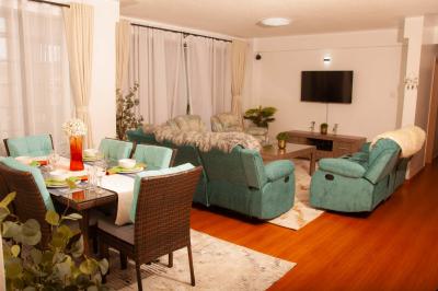 Furnished 3bdrm Apartment in Kilimani, Riara Road, Kilimani, Nairobi, Apartment for Rent