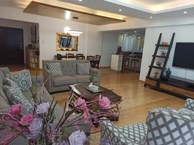a Modern Spacious  Unfurnished 3 Bedroom All Ensuite Plus Dsq, Kileleshwa, Nairobi, Apartment for Rent