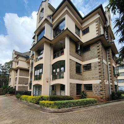 Executive 3 Bedroom with Study Plus Dsq Apartment, Kileleshwa, Nairobi, Apartment for Rent