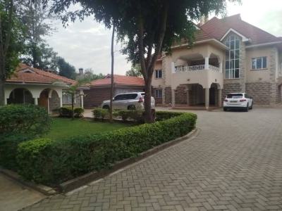 Elegant 7-bedroom Residence on ¾ Acre Residential & Commercial Option, Karen Plains, Karen, Nairobi, House for Rent