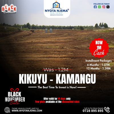 Prime Residential Plots in a Quiet Serene Place, Elysian Ridge, Thigio, Kikuyu, Kiambu, Residential Land for Sale