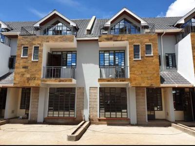 Beautiful 4 Bedroom Maisonette 2 Ensuite in Gated Community in Kikuyu., Kikuyu, Kiambu, House for Sale