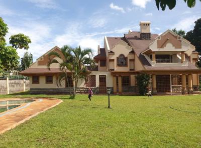 5 Bedroom Home All Ensuite with Pool Dsq on Half Acre in Runda., Runda, Westlands, Nairobi, House for Sale