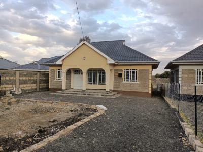 Newly Built 3 Bedroom Bungalow with Perimeter/dsq on Eighth in Rongai, Ongata Rongai, Kajiado, House for Sale