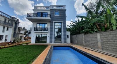 Luxury 5bedroom Villa All Ensuite Plus Dsq Quarter Acre in Lavington., Lavington, Nairobi, House for Sale