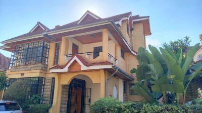 an Amazing Spacious 5 Bedroom Townhouse All Ensuite Plus 2 Dsq, Lavington, Nairobi, House for Rent