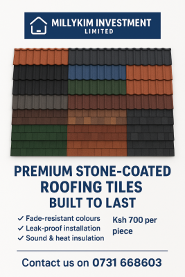 Premium Stone-coated Roofing Tiles, Mombasa Road, Nairobi Central, Nairobi, House for Sale