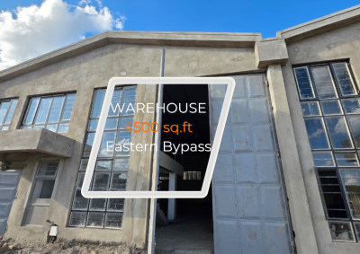 4,500 Sqft Warehouse, on Eastern Bypass, Ruiru, Kiambu, Warehouse for Rent