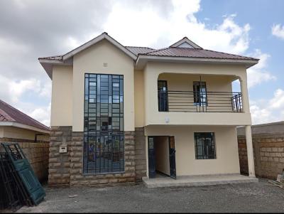 Amazing 4bedroom Maisonette Master Ensuite on Eighth in Rimpa, Rongai., a Few Meters From The Tarmac Road, Ongata Rongai, Kajiado, House for Sale