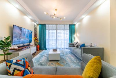 Fully Furnished and Serviced 2 Bedroom Apartment Master Ensuite, Kileleshwa, Nairobi, Apartment for Rent