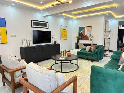 Hidden Gem : 4 Bedrooms Own Compound House Fully Furnished, Moi South Lake Area, Naivasha East, Nakuru, House for Rent