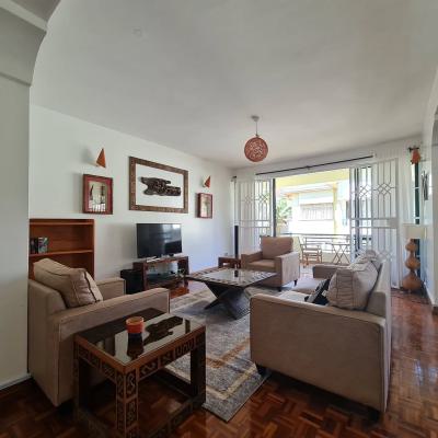 Cozy 3 Bedrooms Fully Furnished Apartment, Lavington, Nairobi, Apartment for Rent