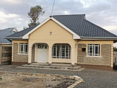 Newly Built 3 Bedrooms Bungalow with Perimeter / Dsq on Eighth, Ongata Rongai, Kajiado, House for Sale