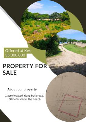 Bofa Road, Kilifi, Bofa Road, Kilifi, Malindi Town, Kilifi, Commercial Land for Sale