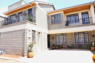 Elegant 4 Bedroom Maisonette in Syokimau, Mwananchi Road, Syokimau/mulolongo, Machakos, Townhouse for Rent