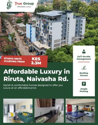 T.g Kawa -- Riruta  Ready Studio Apartments, Riruta, Riruta Satellite, Nairobi, Apartment for Sale