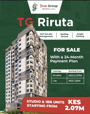 T.g Riruta Off Plan Studios & 1 Bedrooms, Riruta, Riruta, Nairobi, Apartment for Sale