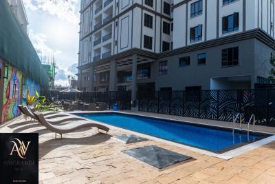 Fully Furnished and Serviced 2 Bedroom All Ensuite, Brookside Drive, Westlands, Nairobi, Apartment for Rent