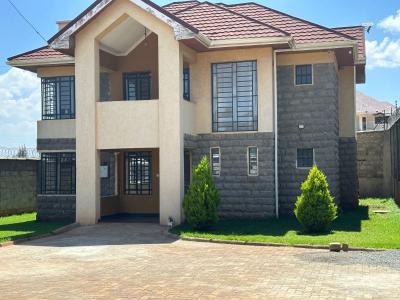 Modern 3bedroom Maisonette All Ensuite on an Eighth Plot, Undiri Kikuyu 200m From Tarmac Rd, Kikuyu, Kiambu, House for Sale