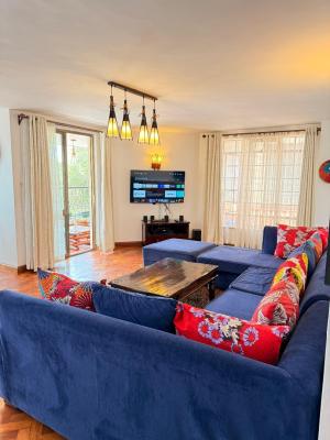 Fully Furnished 3 Bedroom Apartment+ Sq, State House Avenue, Kilimani, Nairobi, Apartment for Rent