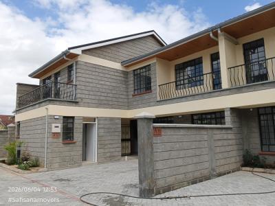 4 Bedroom Townhouse with Sq 16m, Mombasa Road, Syokimau/mulolongo, Machakos, Townhouse for Sale