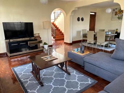 Fully Furnished 4 Bedroom House in Gated Community, Kiambu Road, Runda, Westlands, Nairobi, House for Rent