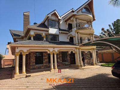 Ultra-secure 6-bedroom Luxury Mansion, Githingiri Estate, Thika, Kiambu, House for Sale