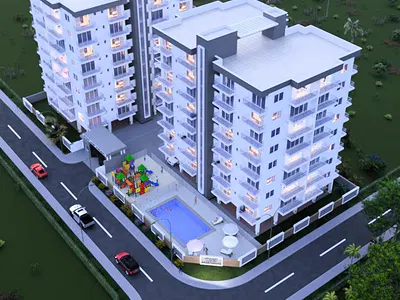 Gorgeous 1 Bedroom Apartment with a Swimming Pool