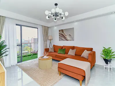 2 Bedrooms Furnished and Serviced.