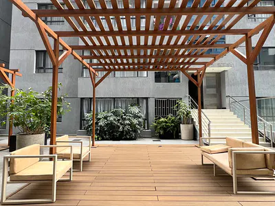 New 2 Bedroom with Pool, Gym and a Lounge Garden