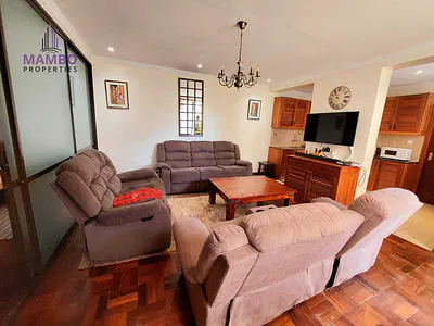 Furnished 1-Bedroom Garden Apartment.