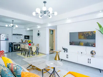 3 Bedroom Furnished Apartment with Sq — Westlands, Nairobi