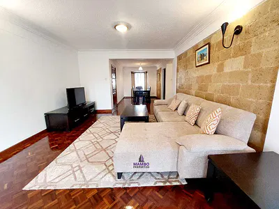 Fully Furnished and Serviced 2 Bedroom Apartment with Swimming Pool. — Brookside Gardens, Westlands, Nairobi