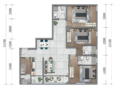 3 Bedroom Apartment — Mandera Road, Kileleshwa, Nairobi