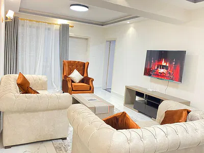 3 Bedroom Apartment with DSQ Fully Furnished and Serviced — Kilimani, Nairobi