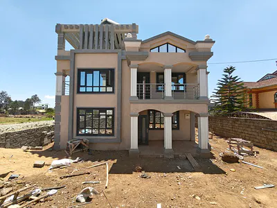 New & Modern 5 Bedroom Flat-Roofed House — Ruiru, Kiambu